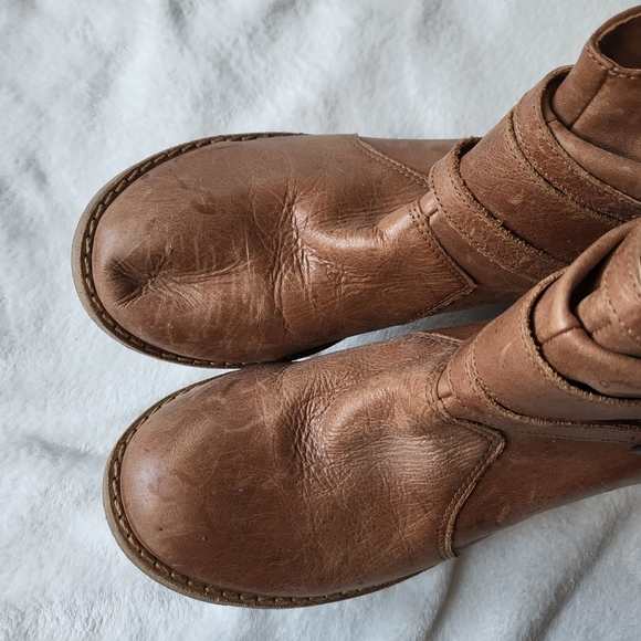 Bakers Bandit leather ankle boot western tan women's US 7 - Picture 2 of 9